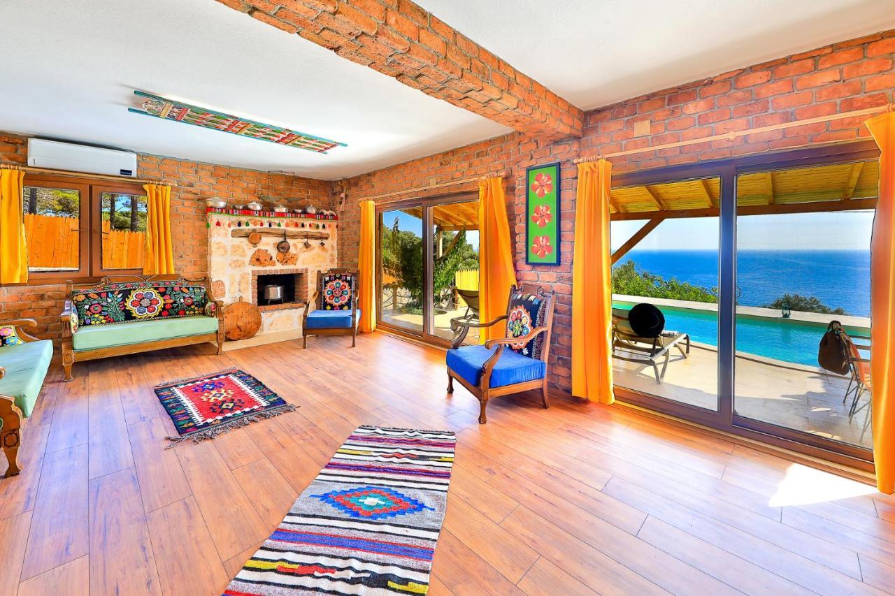 וילה Kalkan - 2+1 - Full Sea View - Shavilla פטארה
